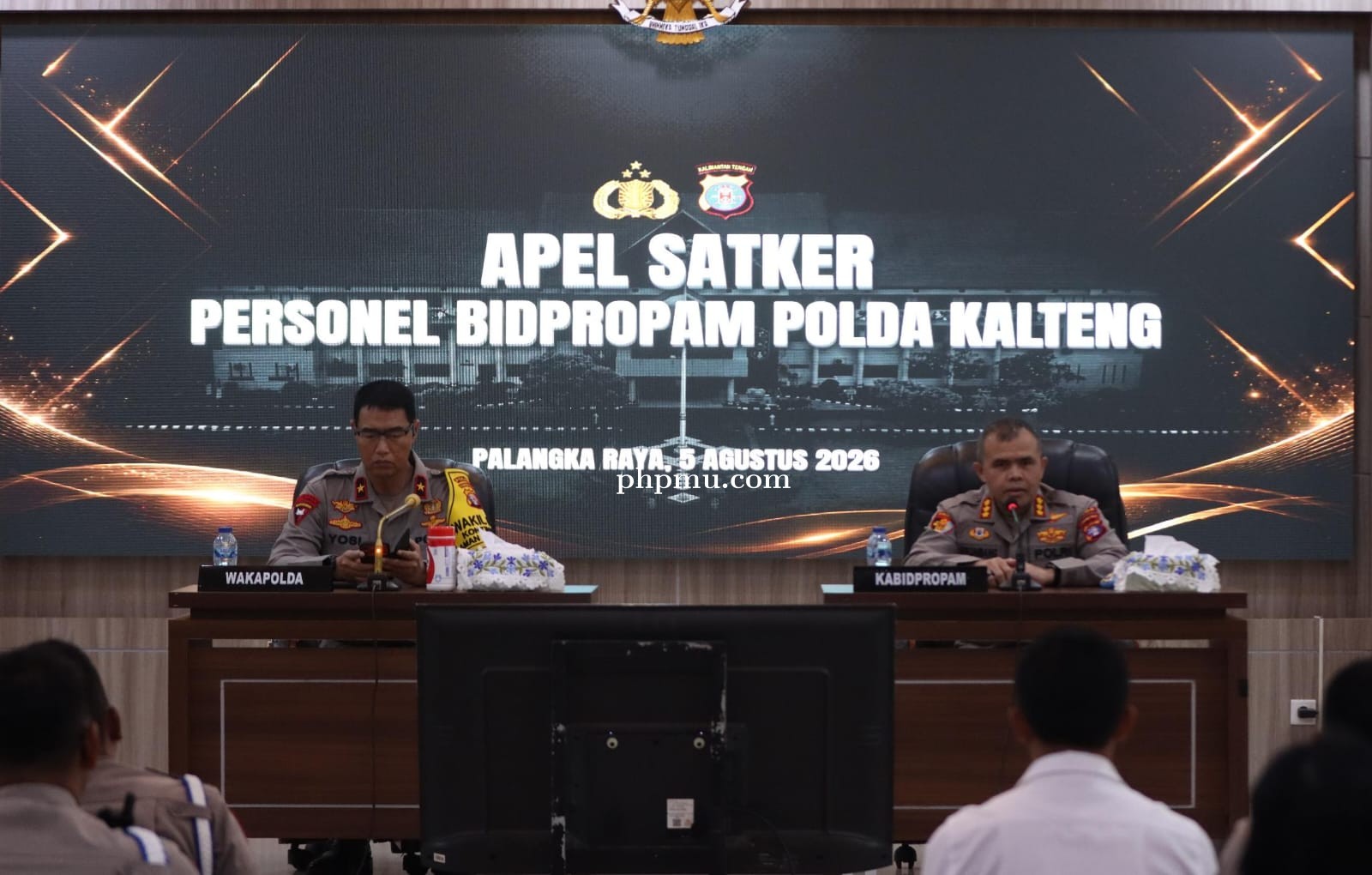 Wakapolda Kalteng Tekankan Pengawasan Melekat dan Profesionalisme Anggota Propam