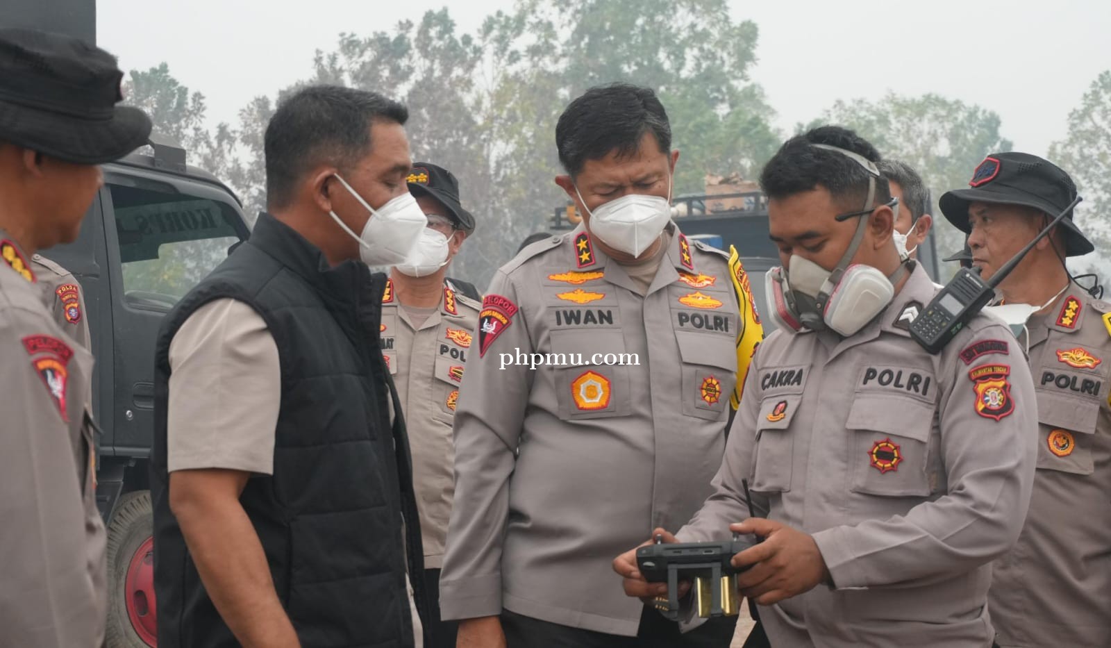 Atasi Karhutla di Lahan Gambut, Kapolda Kalteng Gunakan X-Fire untuk Percepat Pemadaman