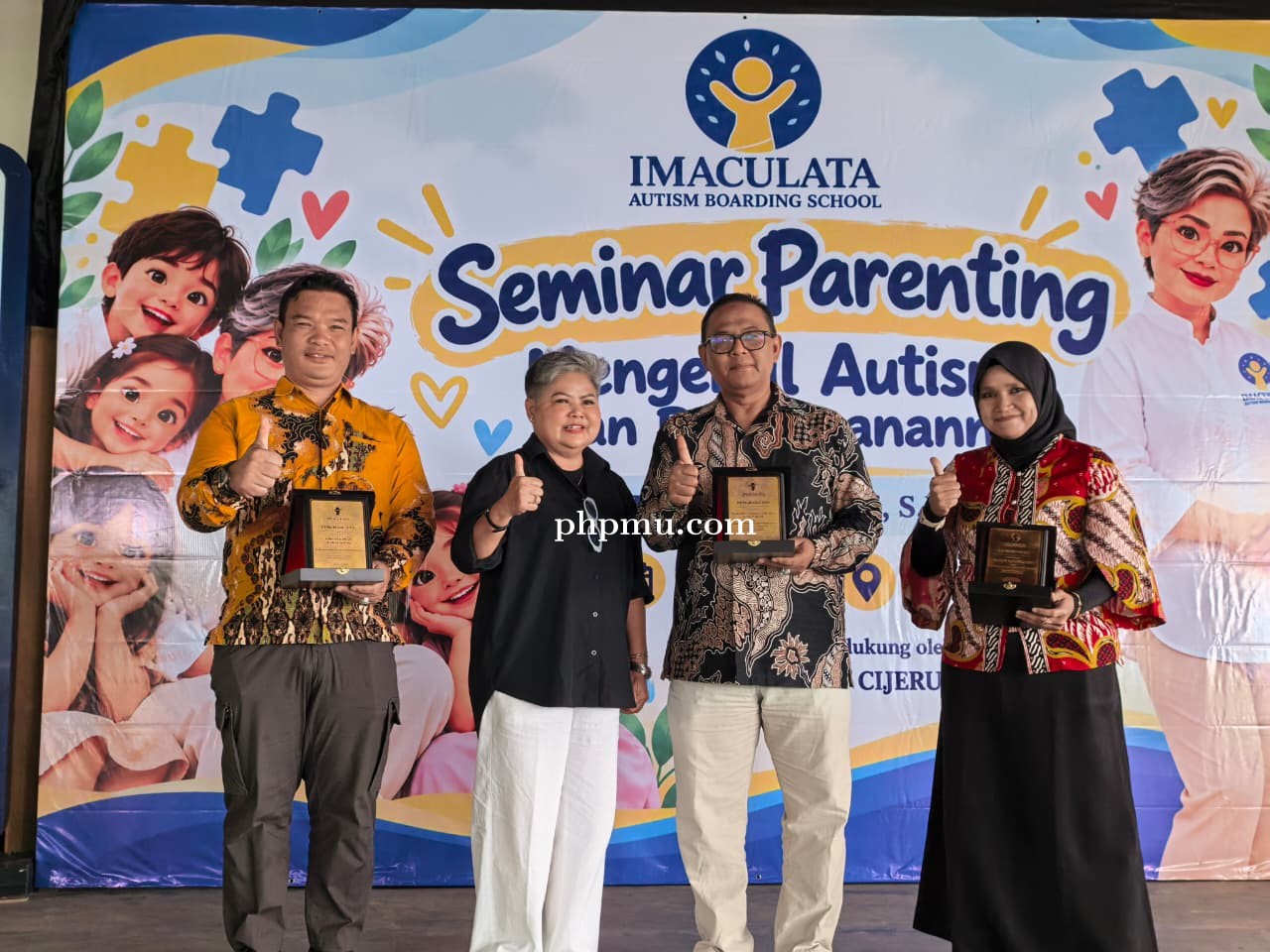 Peduli Anak Berkebutuhan Khusus, Bunda Ima Gelar Seminar Autisme Bersama Pemprov dan Pendidik di Cij