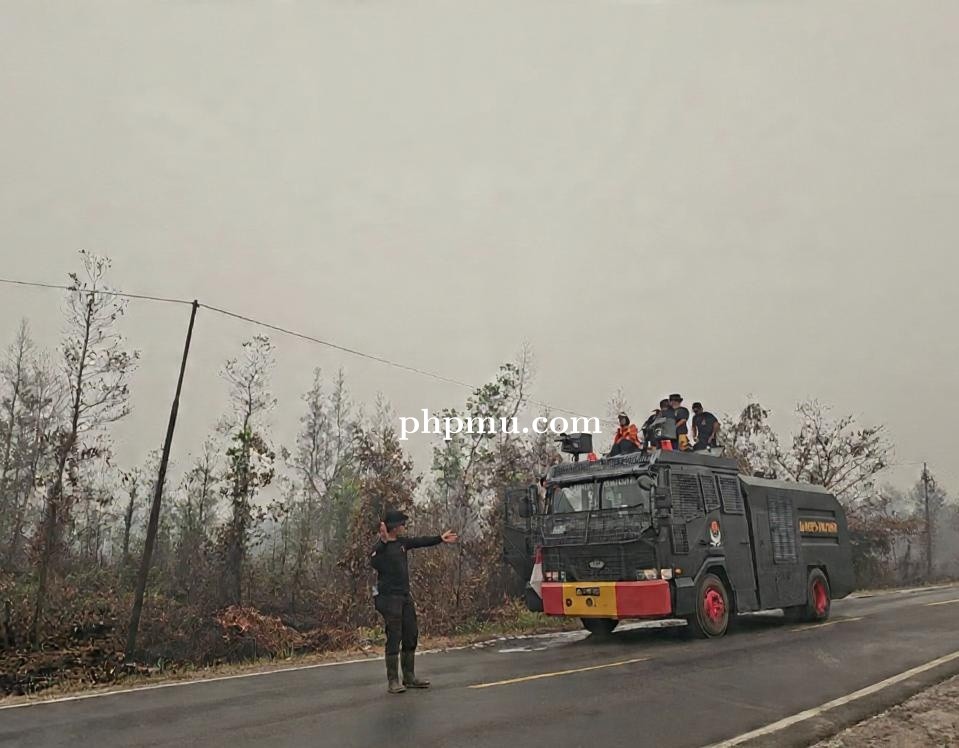 Polda Kalteng Imbau Pengendara Hati-Hati Saat Melintasi Jalan Mahir-Mahar Lingkar Luar Palangka Raya